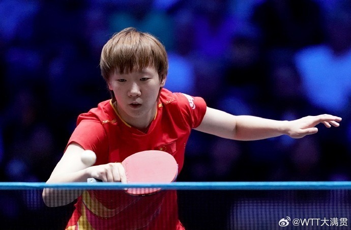 孙颖莎步法, 己三下 孙颖莎步法, 己三下